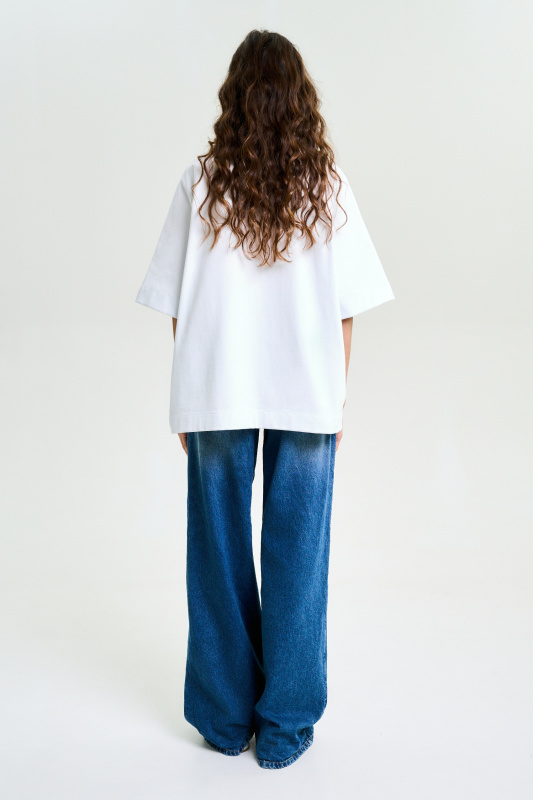 Футболка с рукавом реглан WHITE Футболка с рукавом реглан WHITE